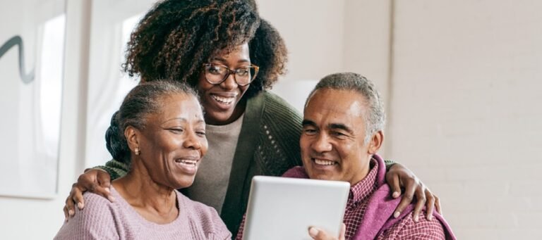 family-researching-clinical-trials